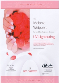 Zertifikat UV Lightcuring2